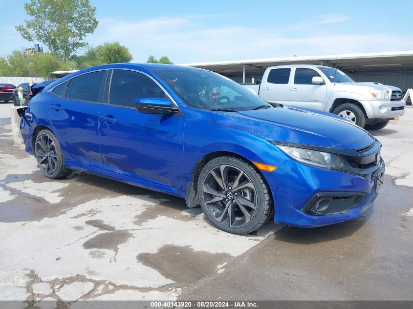 2021 Honda Civic Sport VIN: 2HGFC2F81MH513450 Lot: 40143920