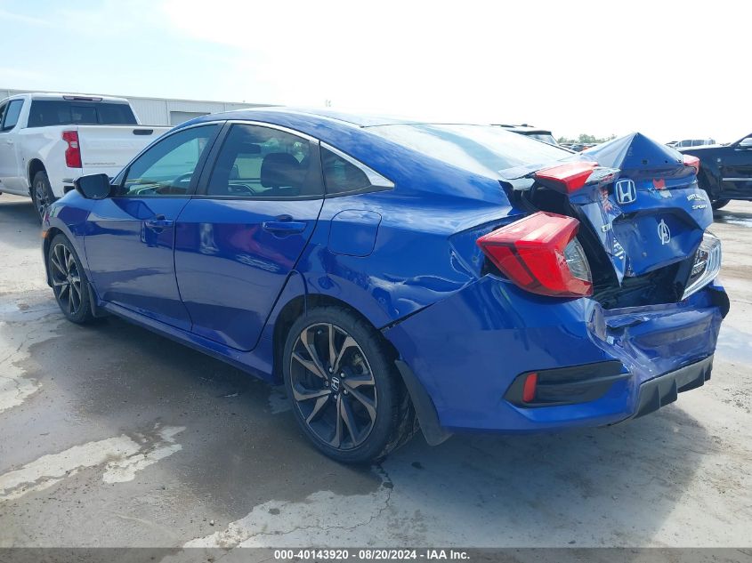 2021 Honda Civic Sport VIN: 2HGFC2F81MH513450 Lot: 40143920