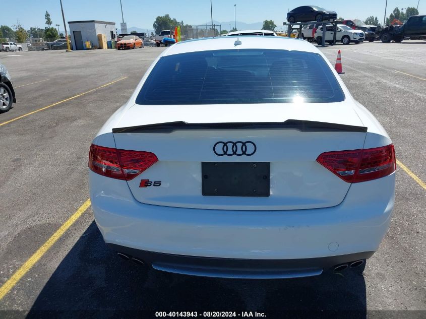 2011 Audi S5 Premium Plus VIN: WAUCVAFR9BA059262 Lot: 40143943