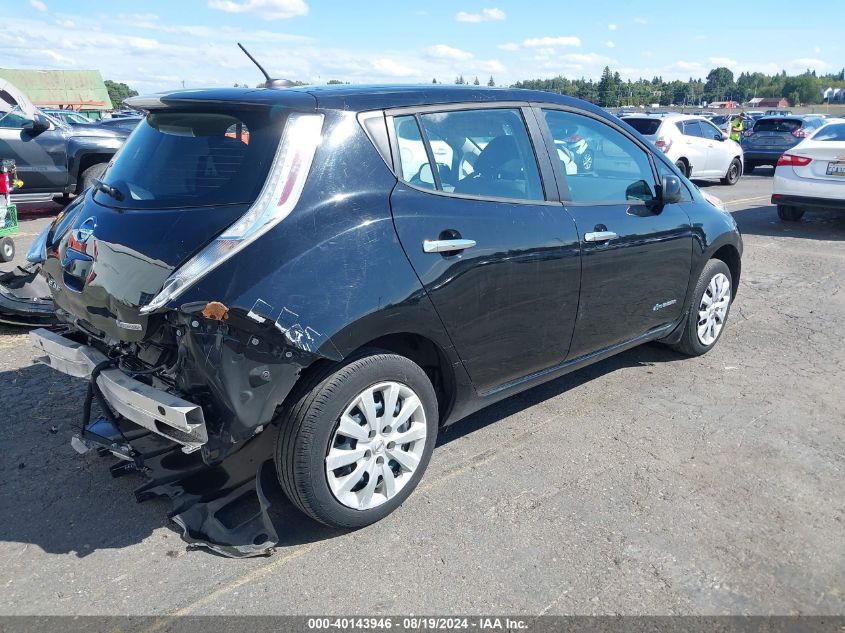 2015 Nissan Leaf S VIN: 1N4AZ0CP2FC322512 Lot: 40143946