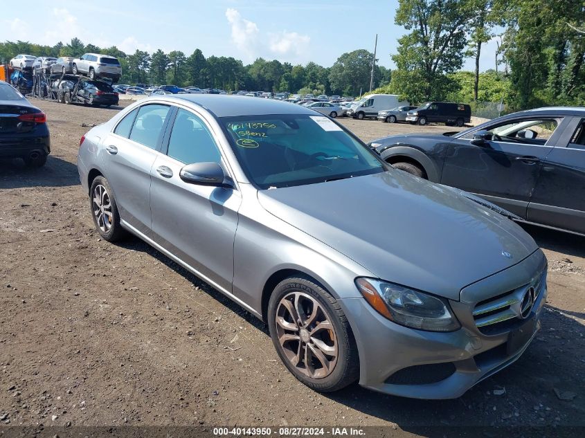 55SWF4KB8FU093051 2015 MERCEDES-BENZ C CLASS - Image 1