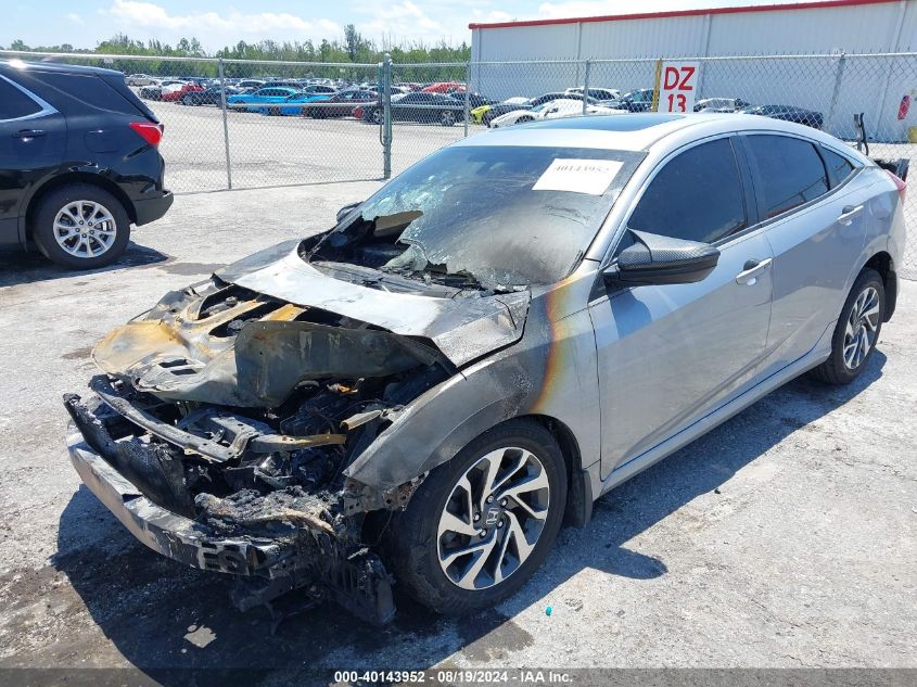 2017 Honda Civic Ex VIN: 19XFC2F70HE021905 Lot: 40143952