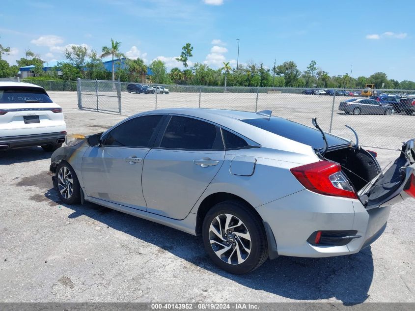 2017 Honda Civic Ex VIN: 19XFC2F70HE021905 Lot: 40143952