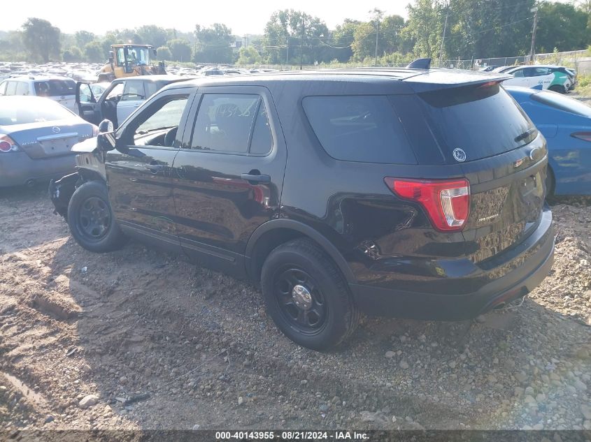 2017 Ford Utility Police Interceptor Police Interceptor VIN: 1FM5K8AT4HGD26521 Lot: 40143955