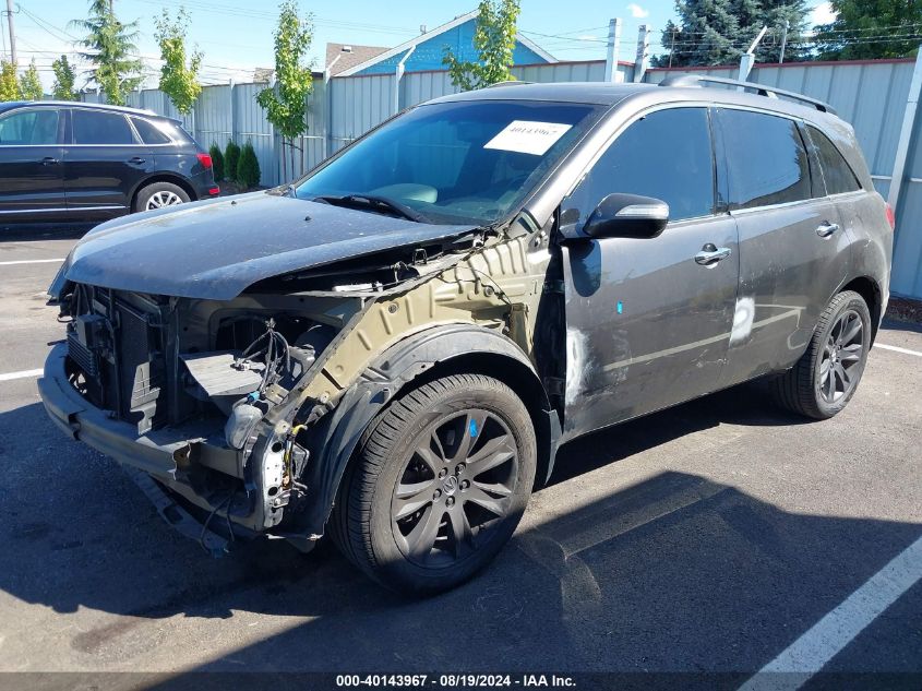 2012 Acura Mdx Advance Package VIN: 2HNYD2H88CH004918 Lot: 40143967