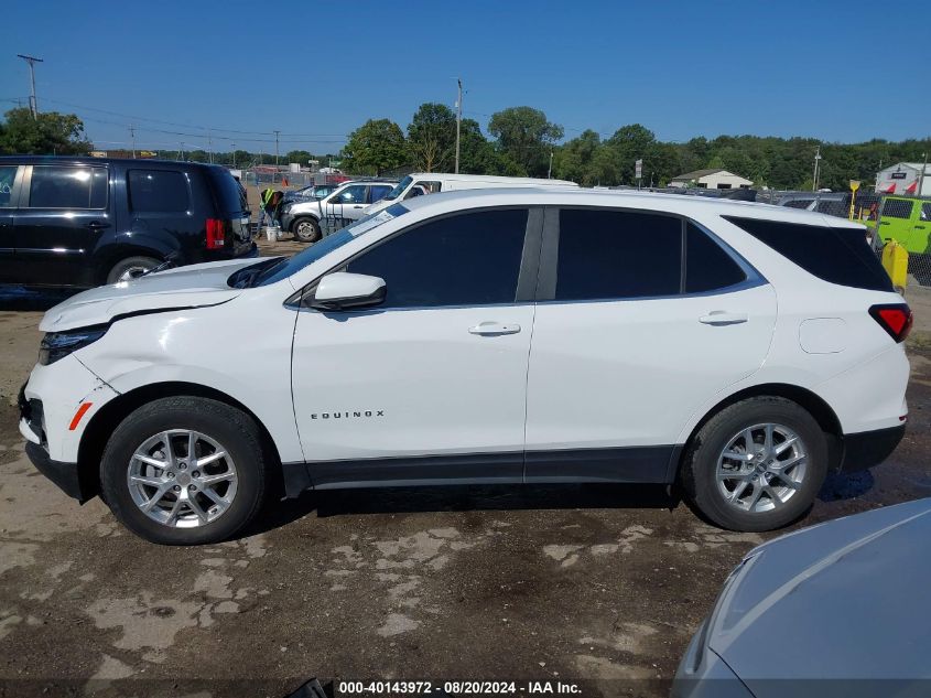 2022 Chevrolet Equinox Lt VIN: 3GNAXUEV4NL199261 Lot: 40143972