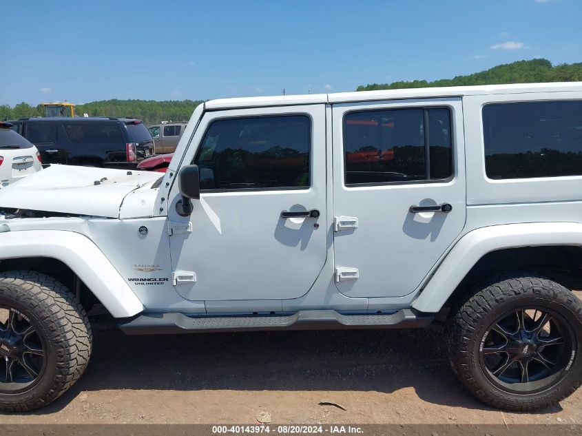 2015 Jeep Wrangler Unlimited Sahara VIN: 1C4HJWEG9FL767667 Lot: 40143974