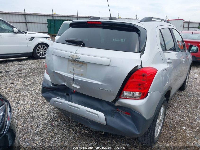 2016 Chevrolet Trax Lt VIN: 3GNCJLSB8GL277073 Lot: 40143990