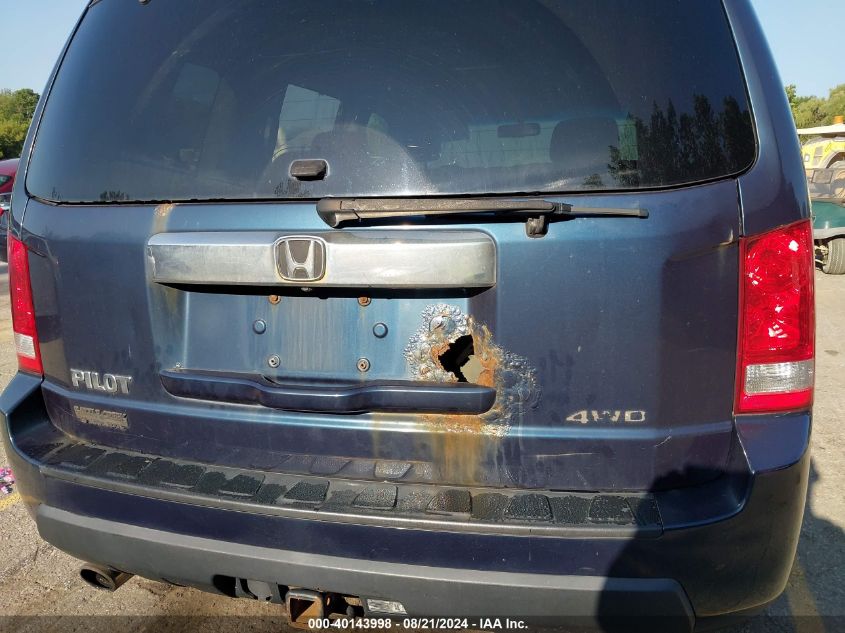 2010 Honda Pilot Exl VIN: 5FNYF4H53AB005916 Lot: 40143998