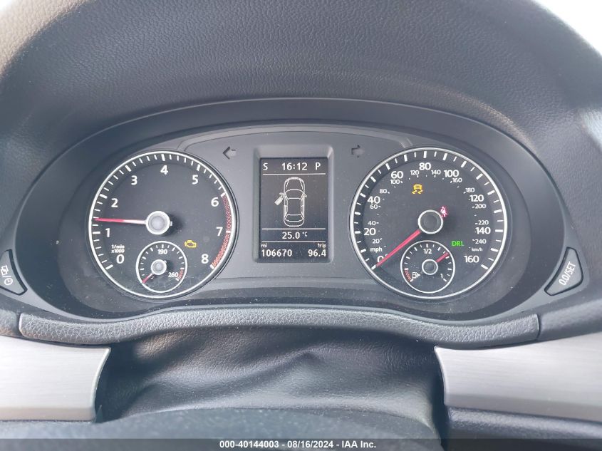 2014 Volkswagen Passat 1.8T Se VIN: 1VWBT7A31EC080283 Lot: 40144003