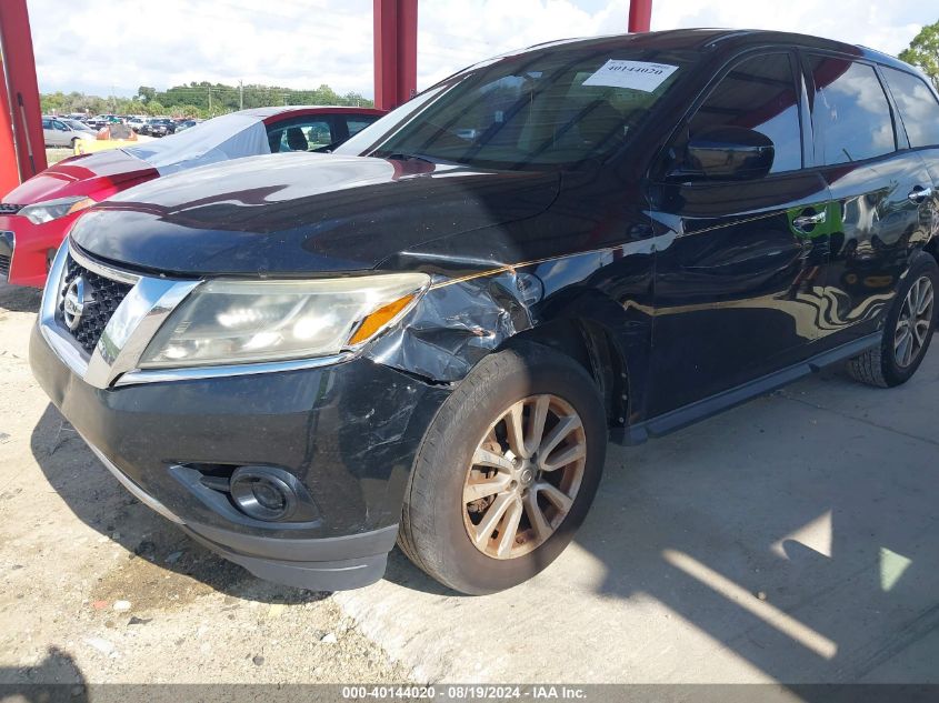 2014 Nissan Pathfinder S VIN: 5N1AR2MN5EC734761 Lot: 40144020