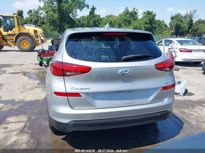 2020 Hyundai Tucson Se VIN: KM8J2CA45LU080891 Lot: 40144039