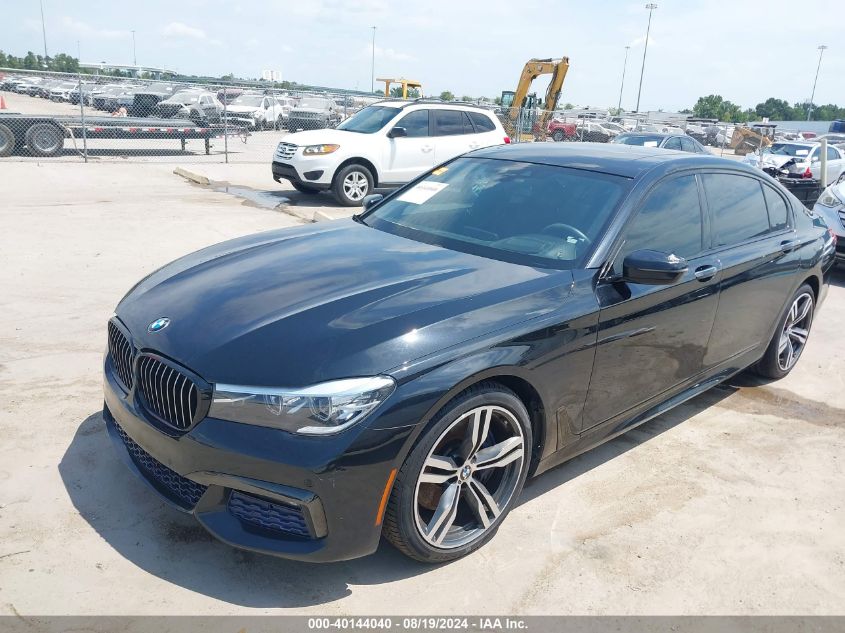 2018 BMW 740I VIN: WBA7E2C53JG742126 Lot: 40144040