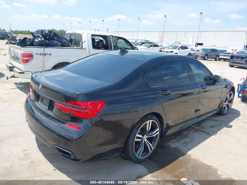 2018 BMW 740I VIN: WBA7E2C53JG742126 Lot: 40144040