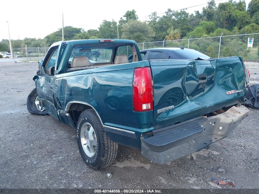 1997 GMC Sierra C1500 VIN: 1GTEC14W1VZ501676 Lot: 40144056