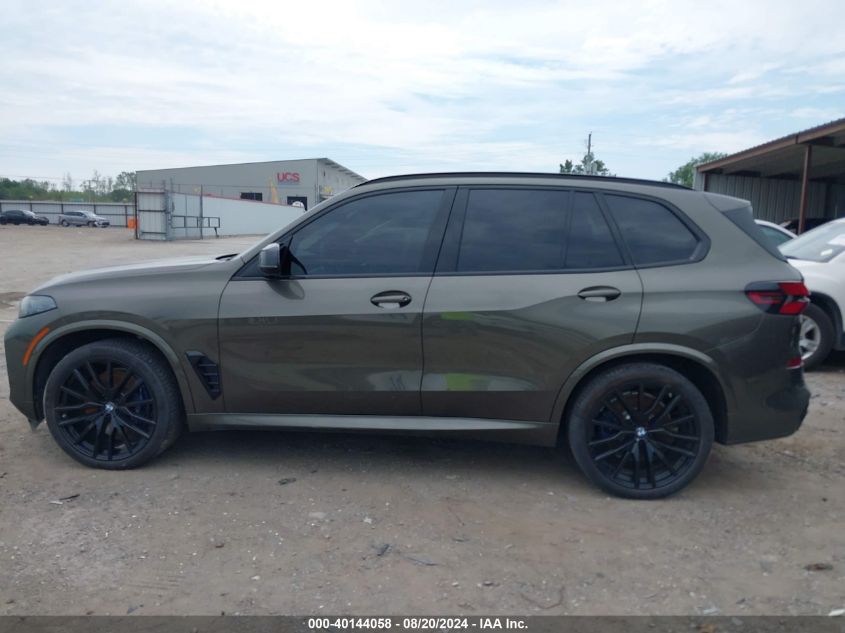 2024 BMW X5 M60I VIN: 5UX33EU03R9T19914 Lot: 40144058