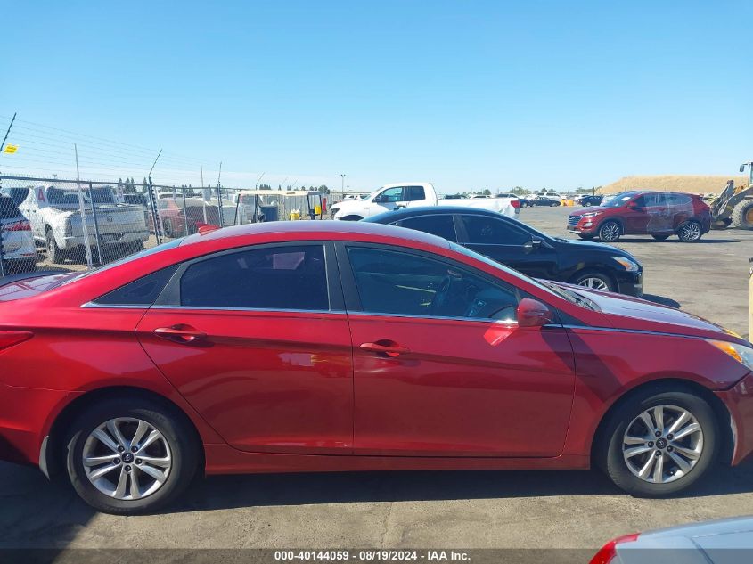 2013 Hyundai Sonata Gls VIN: 5NPEB4AC2DH688852 Lot: 40144059