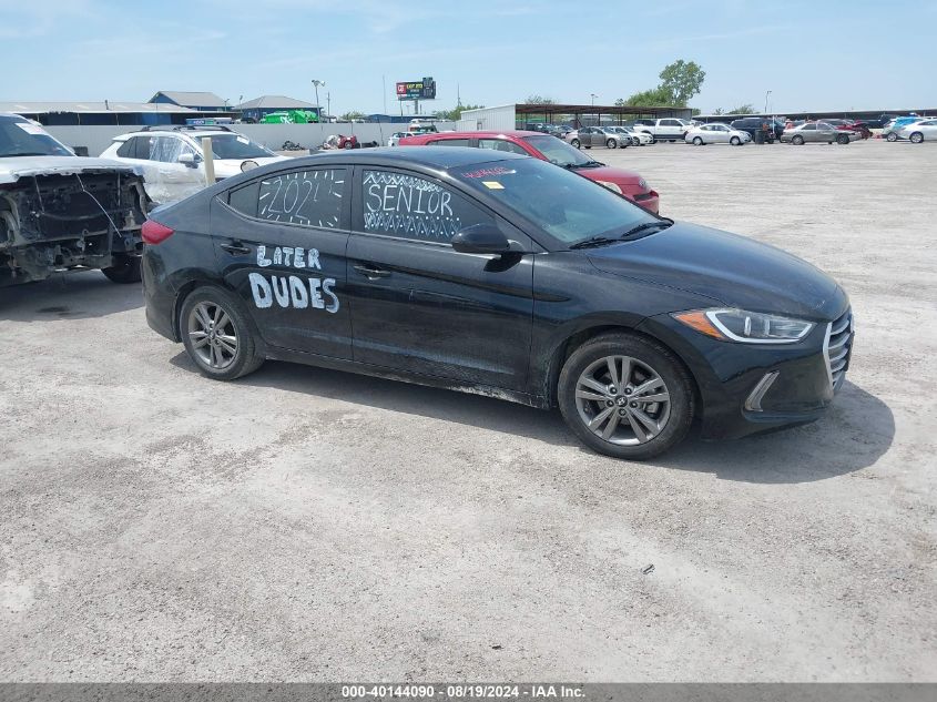 2018 Hyundai Elantra Value Edition VIN: 5NPD84LF4JH376156 Lot: 40144090