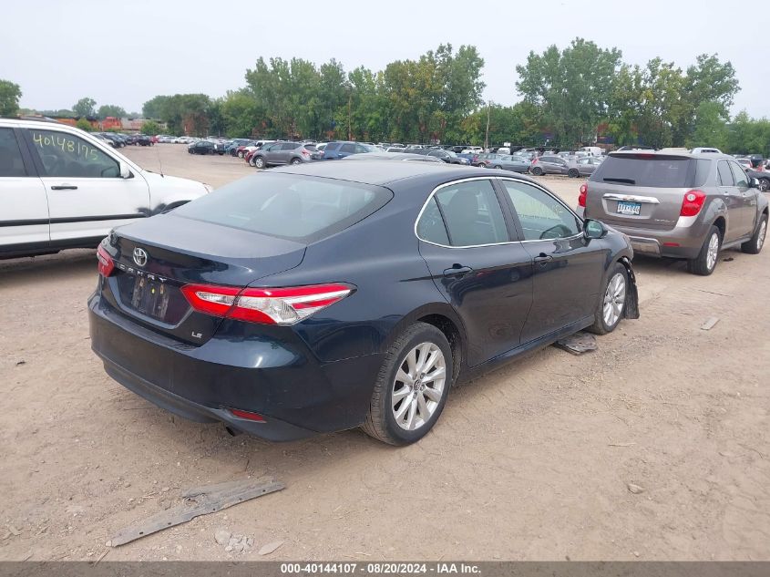 2018 Toyota Camry L/Le/Xle/Se/Xse VIN: 4T1B11HKXJU537157 Lot: 40144107