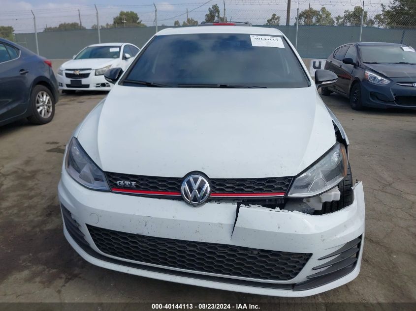 2016 Volkswagen Golf Gti S 4-Door VIN: 3VW5T7AU5GM068659 Lot: 40144113