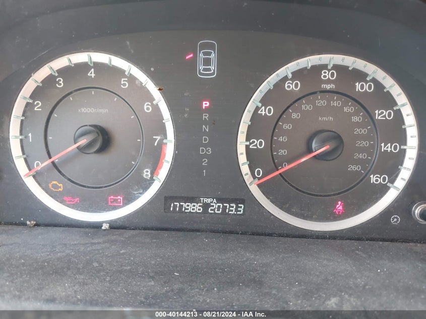 2010 Honda Accord 2.4 Ex-L VIN: 1HGCP2F88AA042060 Lot: 40144213