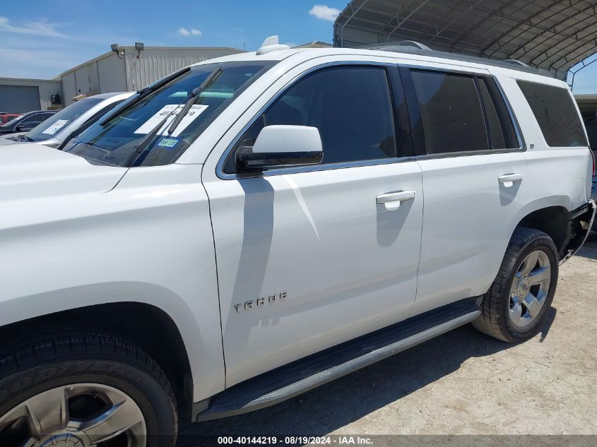 2016 Chevrolet Tahoe Lt VIN: 1GNSCBKC4GR395557 Lot: 40144219