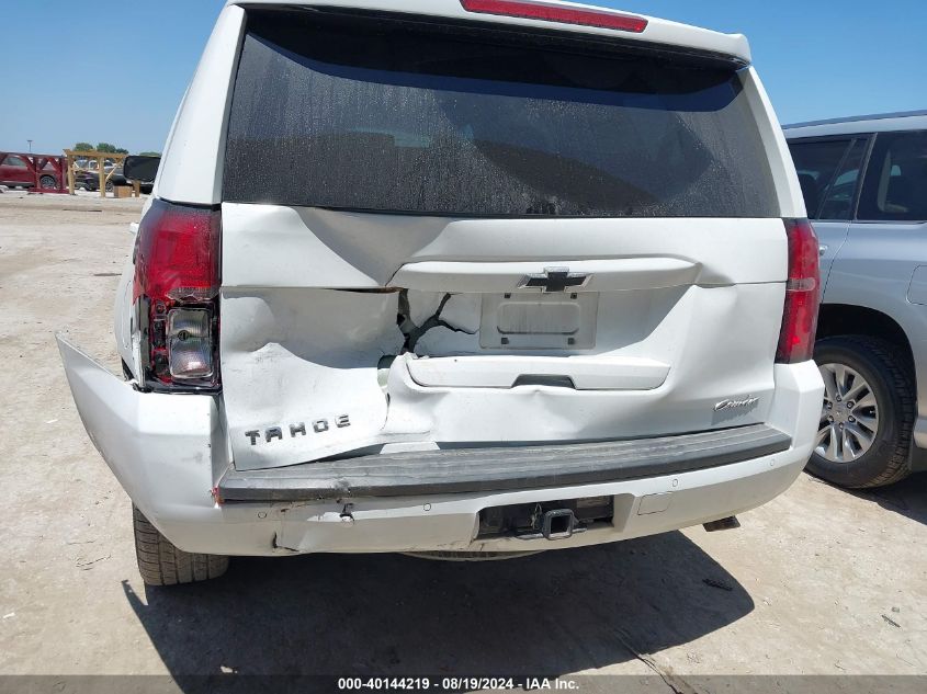 2016 Chevrolet Tahoe Lt VIN: 1GNSCBKC4GR395557 Lot: 40144219