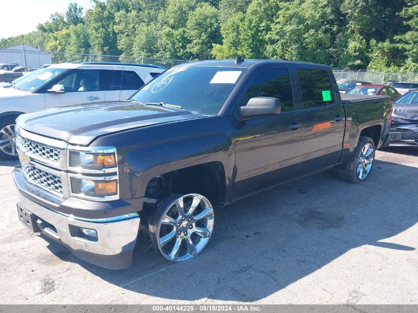 2014 Chevrolet Silverado 1500 1Lt VIN: 3GCUKREC1EG400462 Lot: 40144225