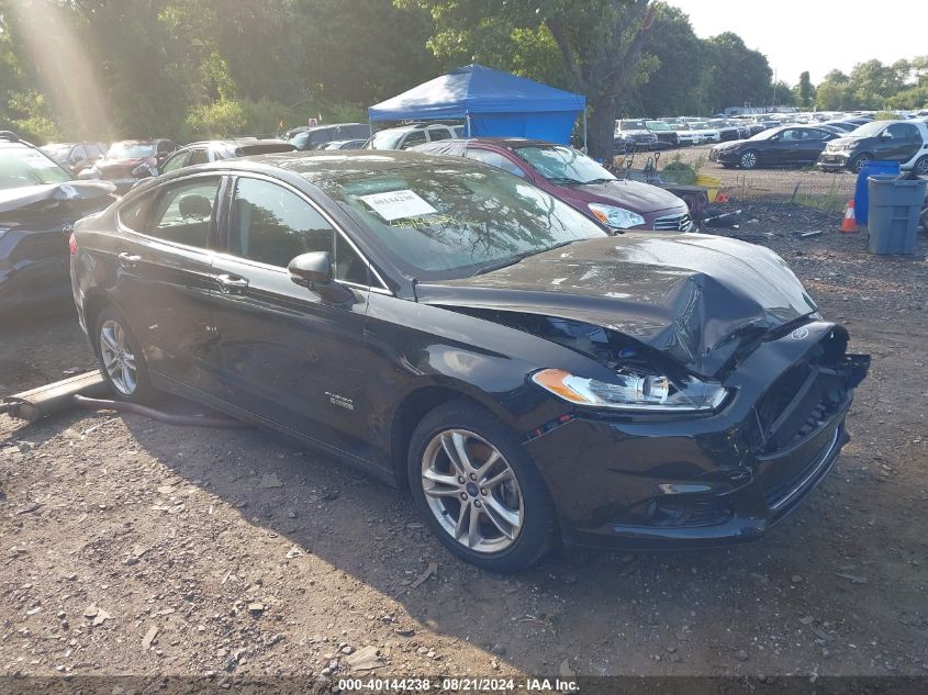 2015 FORD FUSION ENERGI TITANIUM - 3FA6P0SU4FR156255