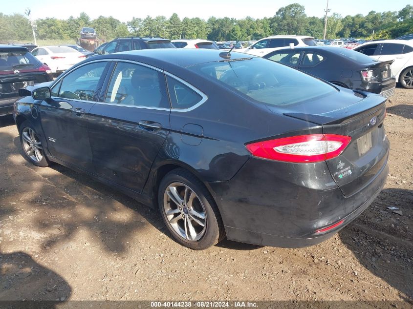 2015 FORD FUSION ENERGI TITANIUM - 3FA6P0SU4FR156255