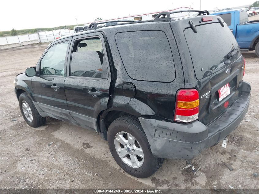 2007 Ford Escape Xlt VIN: 1FMCU93117KB87317 Lot: 40144249