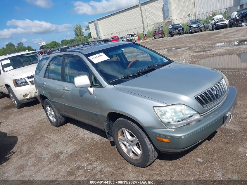 2001 Lexus Rx 300 VIN: JTJGF10U210097481 Lot: 40144303