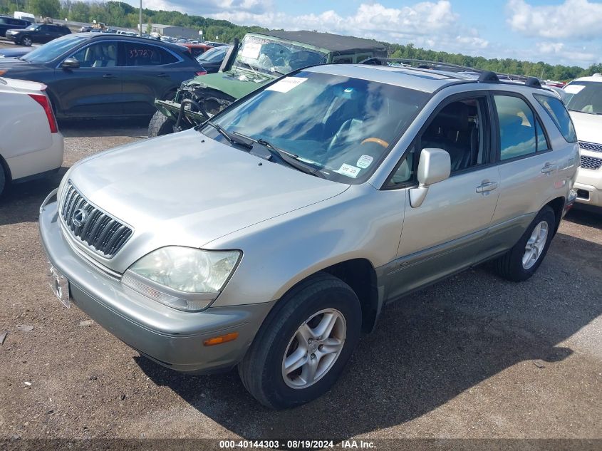 2001 Lexus Rx 300 VIN: JTJGF10U210097481 Lot: 40144303