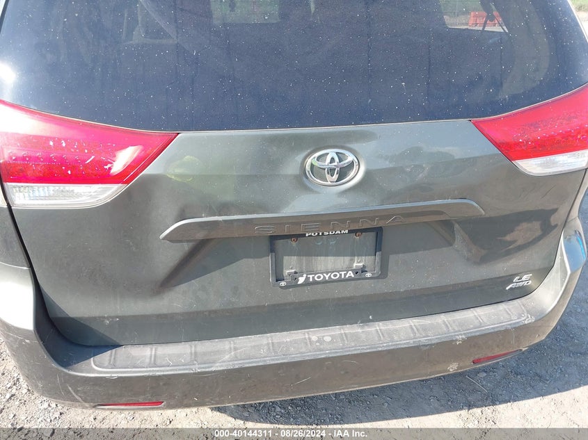 2011 Toyota Sienna Le VIN: 5TDJK3DC4BS021437 Lot: 40144311
