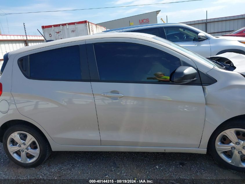 2020 Chevrolet Spark Fwd Ls Automatic VIN: KL8CB6SA4LC422249 Lot: 40144315