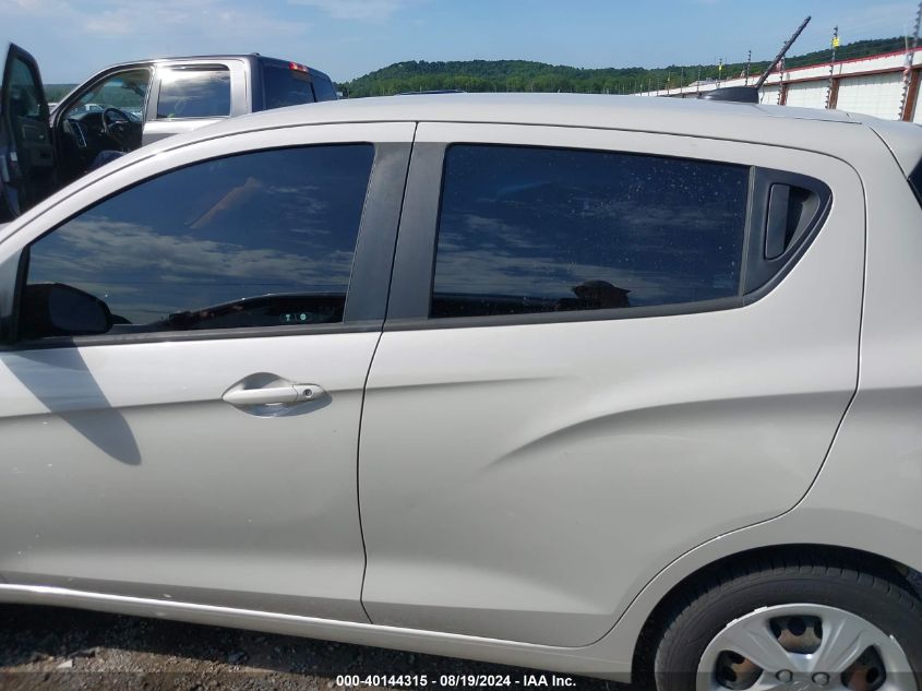 2020 Chevrolet Spark Fwd Ls Automatic VIN: KL8CB6SA4LC422249 Lot: 40144315