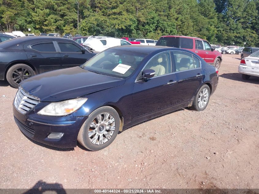 2009 Hyundai Genesis 3.8 VIN: KMHGC46E09U028740 Lot: 40144324