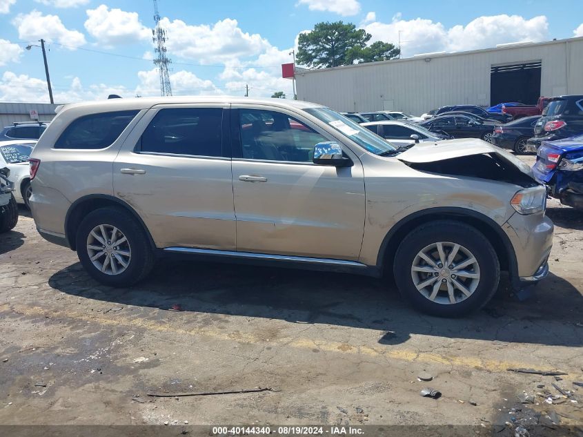 2015 Dodge Durango Sxt VIN: 1C4RDJAG1FC892182 Lot: 40144340