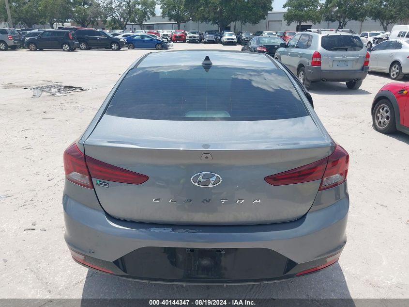 2019 Hyundai Elantra Sel VIN: KMHD84LF0KU738342 Lot: 40144347