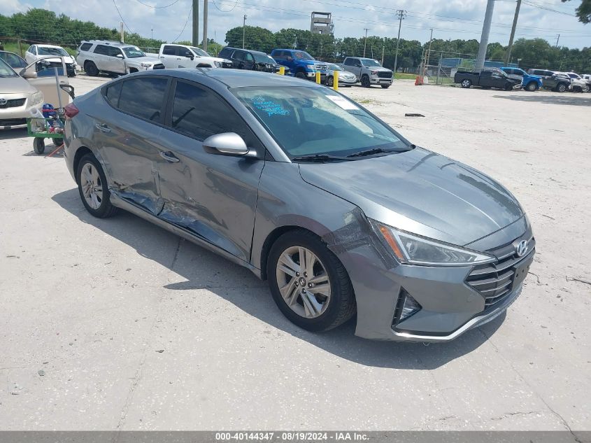 2019 Hyundai Elantra Sel VIN: KMHD84LF0KU738342 Lot: 40144347