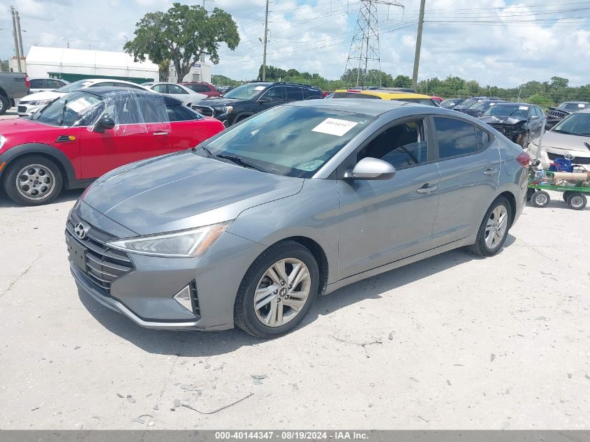 2019 Hyundai Elantra Sel VIN: KMHD84LF0KU738342 Lot: 40144347