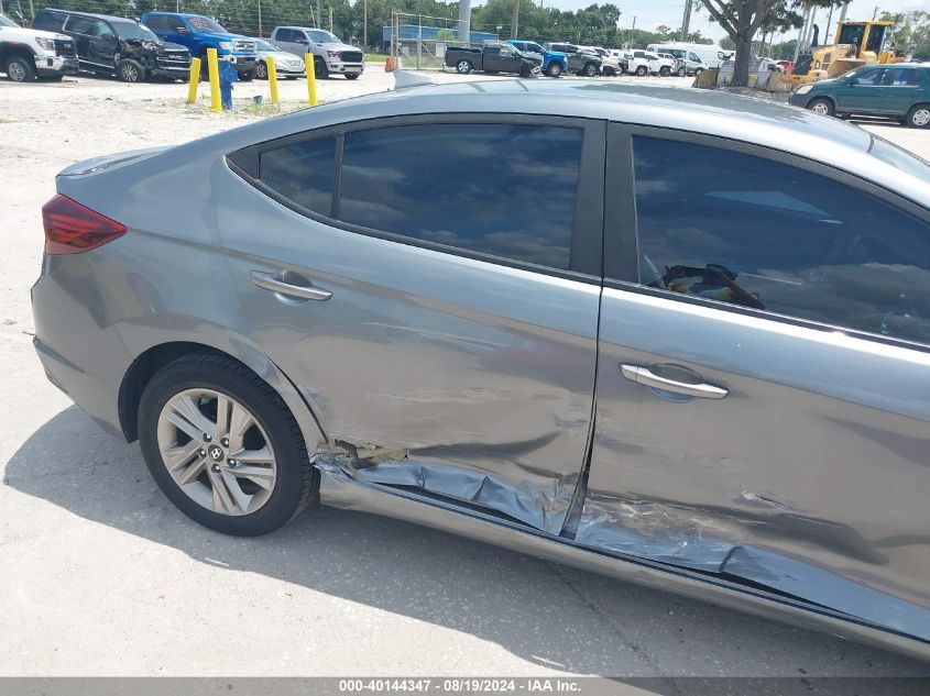 2019 Hyundai Elantra Sel VIN: KMHD84LF0KU738342 Lot: 40144347