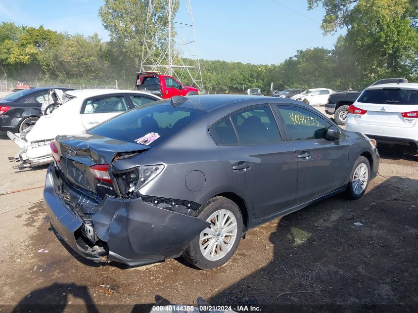 2018 Subaru Impreza 2.0I Premium VIN: 4S3GKAB60J3617883 Lot: 40144355