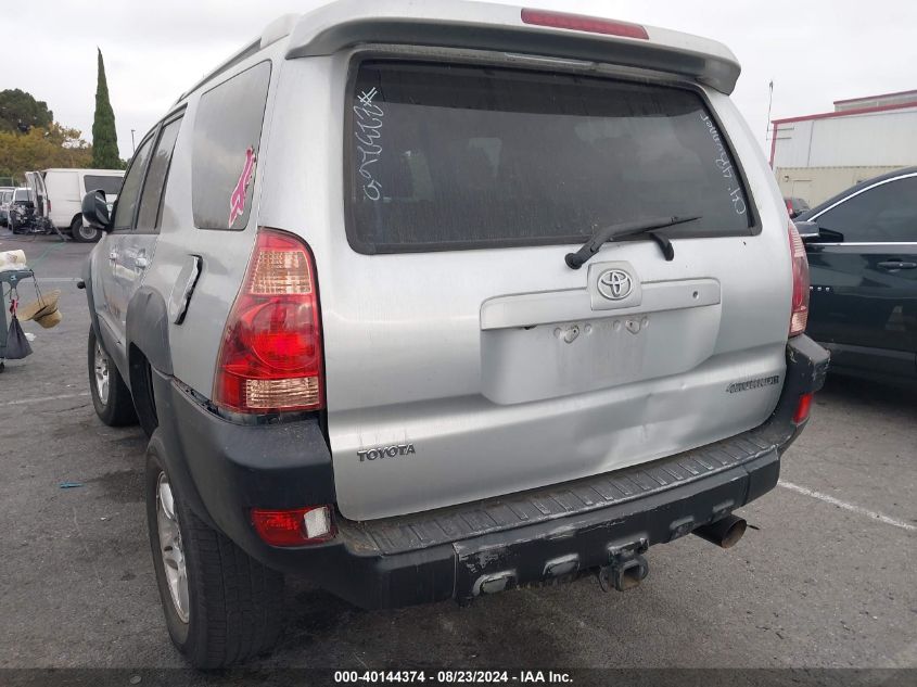 2003 Toyota 4Runner Sr5 Sport V8 VIN: JTEBT14R230012326 Lot: 40144374