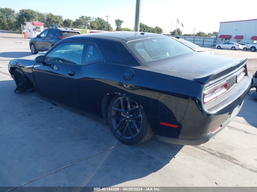 VIN 2C3CDZJG8NH263796 2022 DODGE CHALLENGER GT