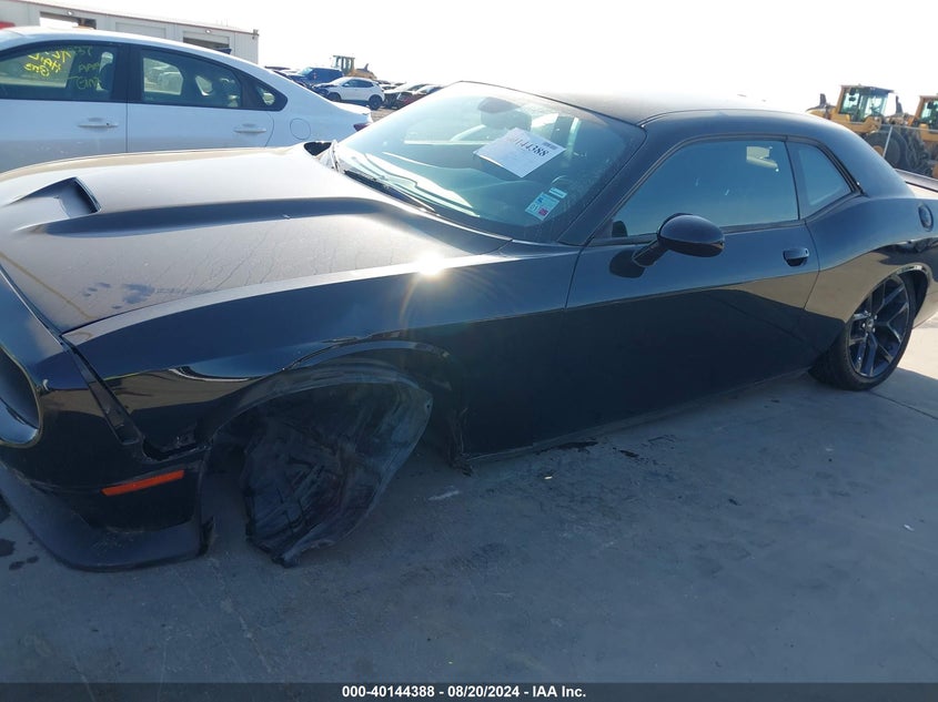 VIN 2C3CDZJG8NH263796 2022 DODGE CHALLENGER GT