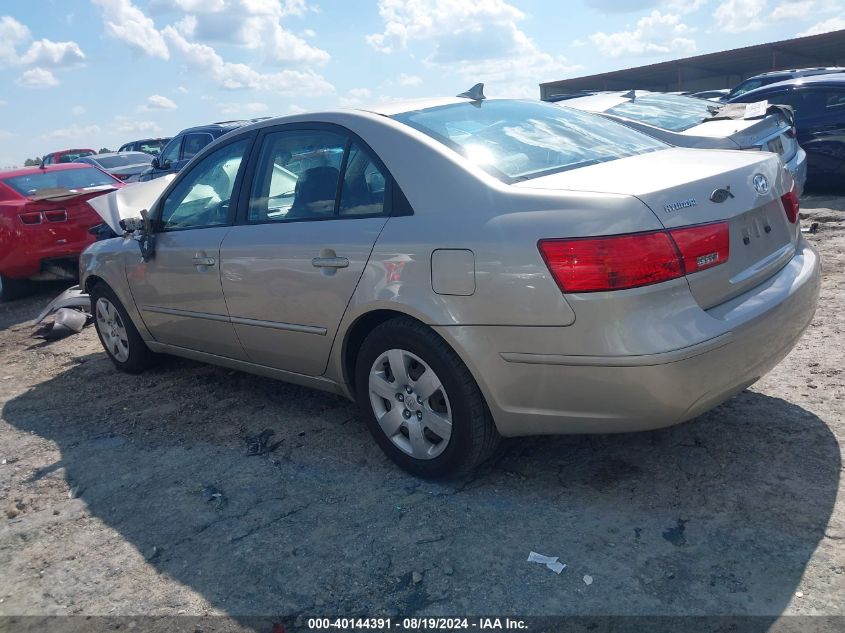 2010 Hyundai Sonata Gls VIN: 5NPET4AC0AH583803 Lot: 40144391