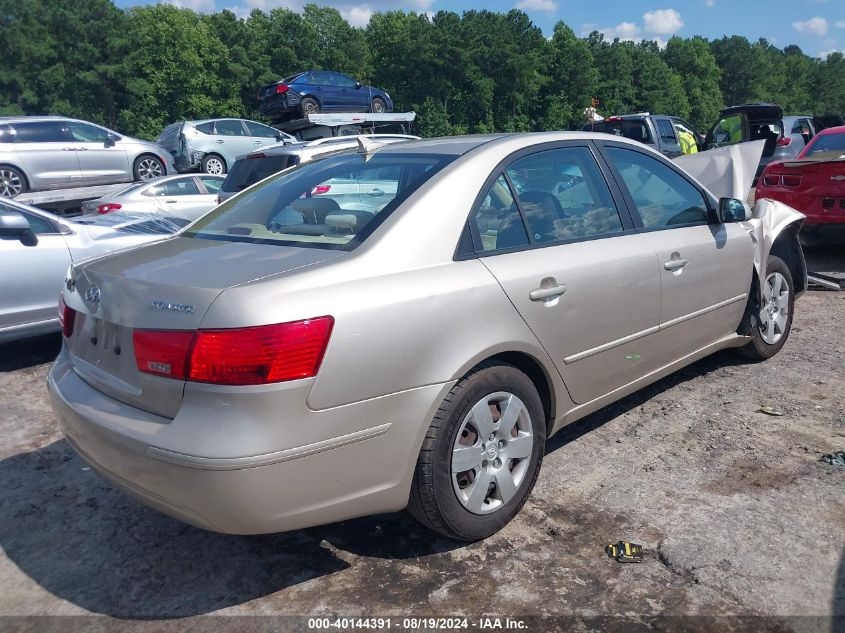 2010 Hyundai Sonata Gls VIN: 5NPET4AC0AH583803 Lot: 40144391