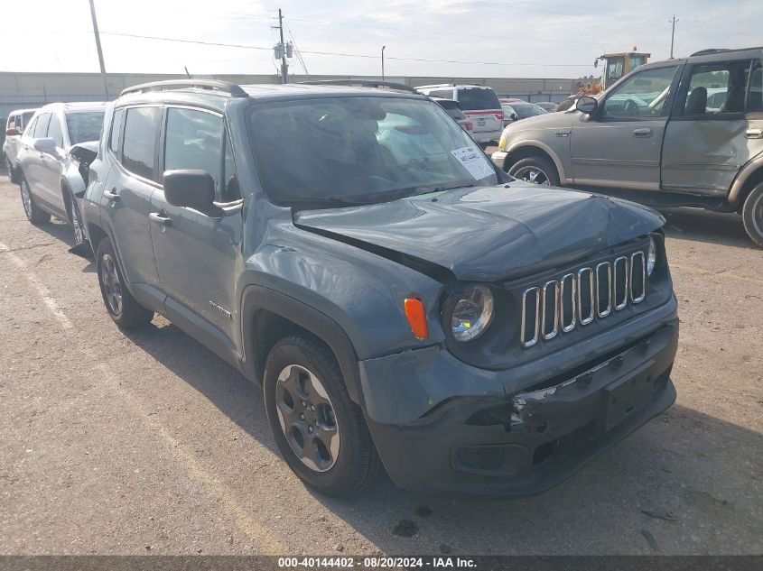 2017 Jeep Renegade Sport VIN: ZACCJAAB6HPE67798 Lot: 40144402