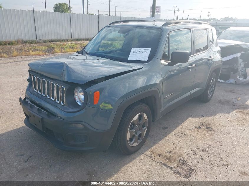 2017 Jeep Renegade Sport VIN: ZACCJAAB6HPE67798 Lot: 40144402